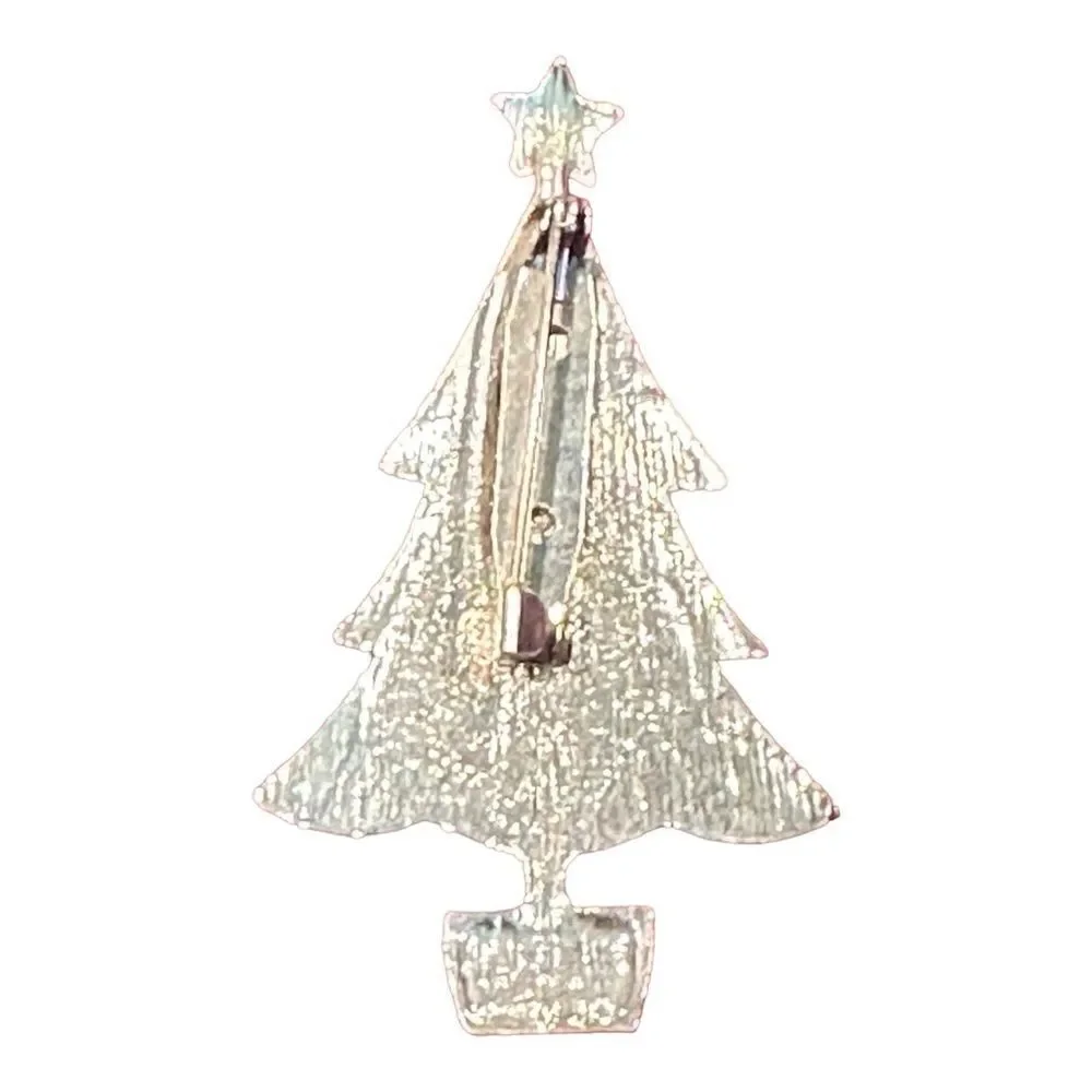 Christmas tree brooch bag charm Jean charm backpack
